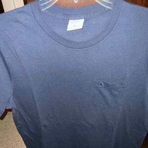 Abercrombie & Fitch Medium Navy blue pocket tee